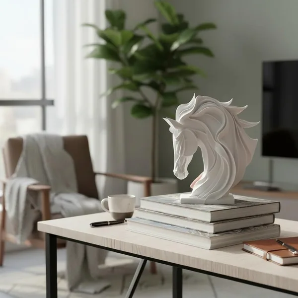 Abstract Horse Sculpture by HappyLayer