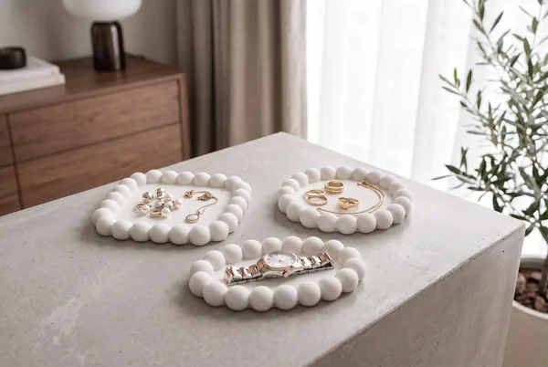 3D Printed Bubble Jewelry Tray Set, photo 3