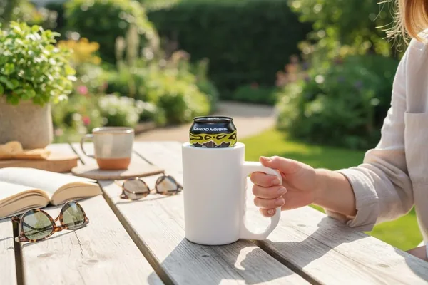 Insulated 16 oz Can Cooler with Handle, photo 3
