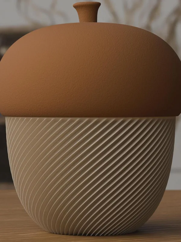 3D Printed Acorn Trinket Box, photo 5