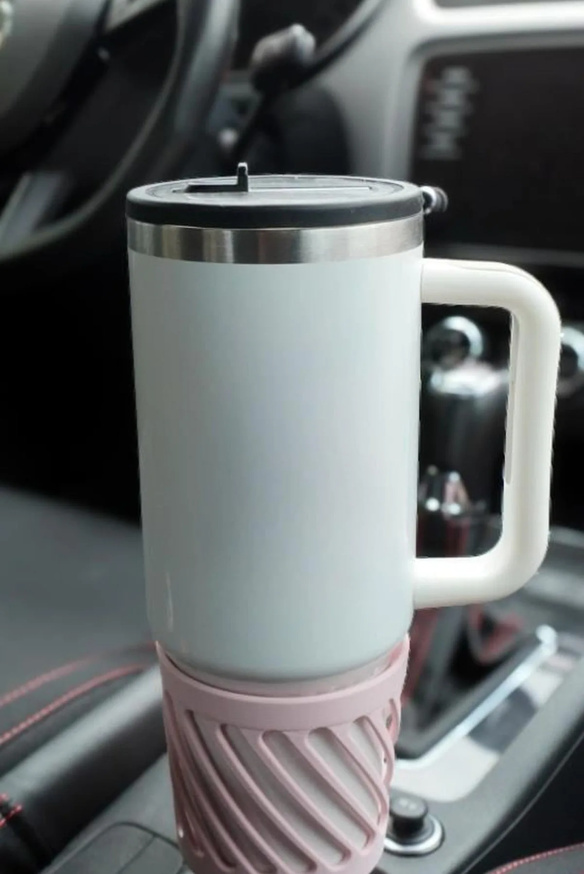3D Printed Car Cup Holder Extender for Large Tumblers - handmade by HappyLayer