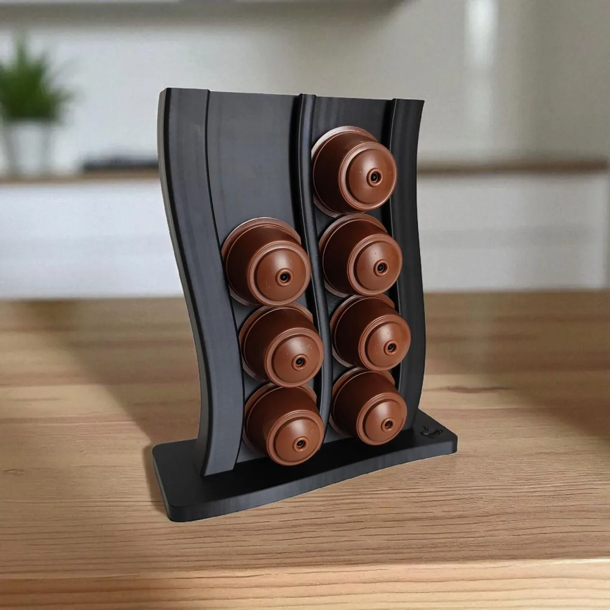 16-Pod Coffee Capsule Holder - handmade by HappyLayer