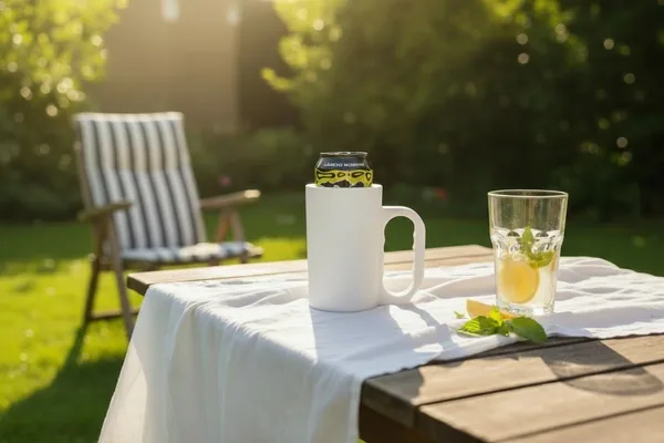 Insulated 16 oz Can Cooler with Handle, photo 2