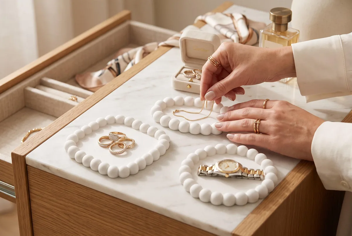 3D Printed Bubble Jewelry Tray Set - handmade by HappyLayer